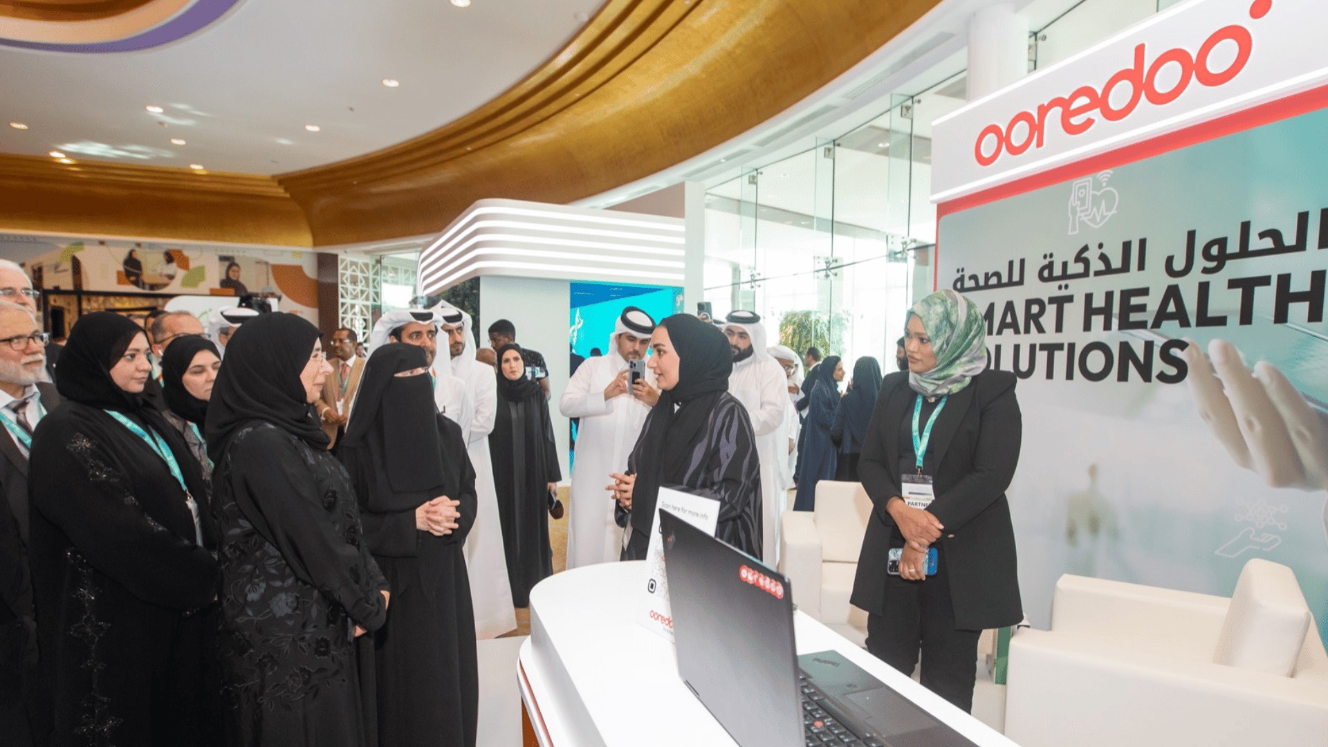 Ooredoo Showcases Smart Health Solutions at 5th International Primary Health Care Conference 2023