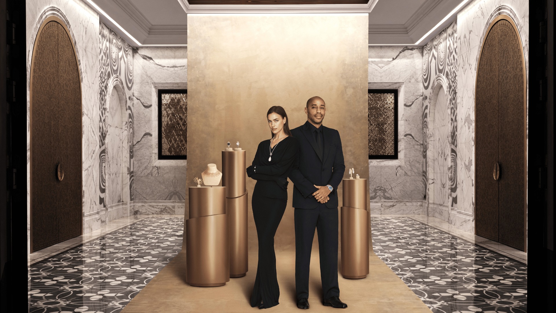 Irina Shayk and Thierry Henry star in celebratory campaign for DJWE’s 20th edition