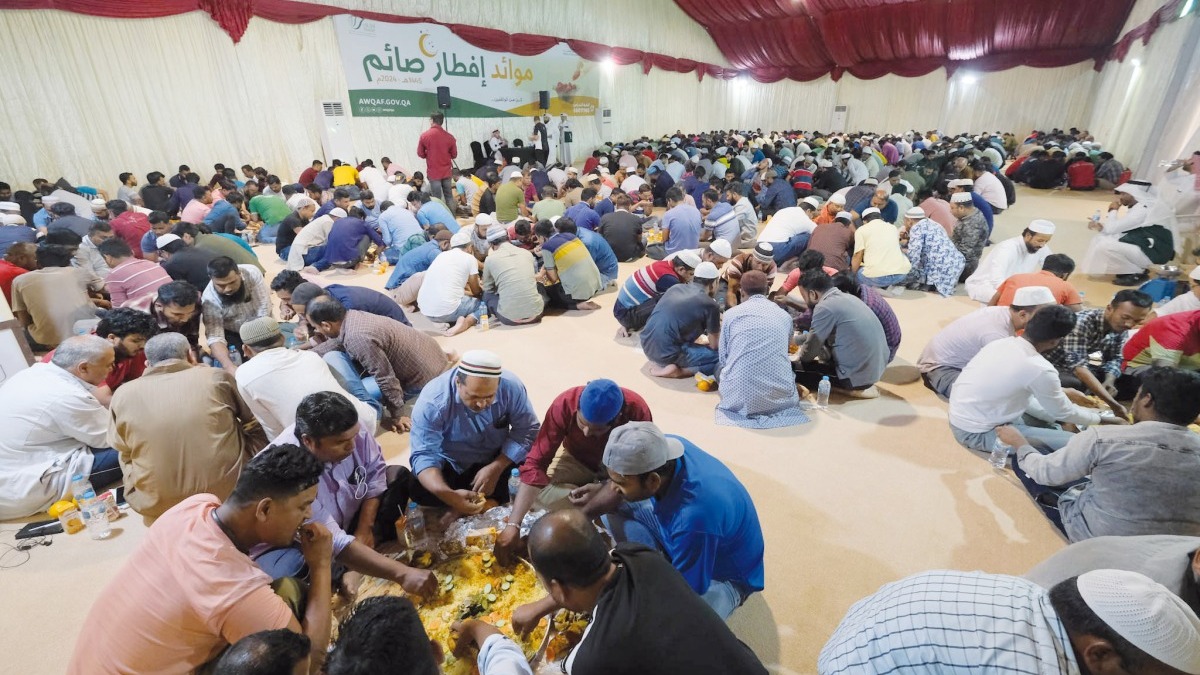 Muraikh Ramadan Tent Aims to Serve 15,000 Fasting People