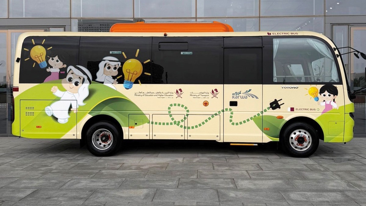 First Electric School Buses Launched in Qatar