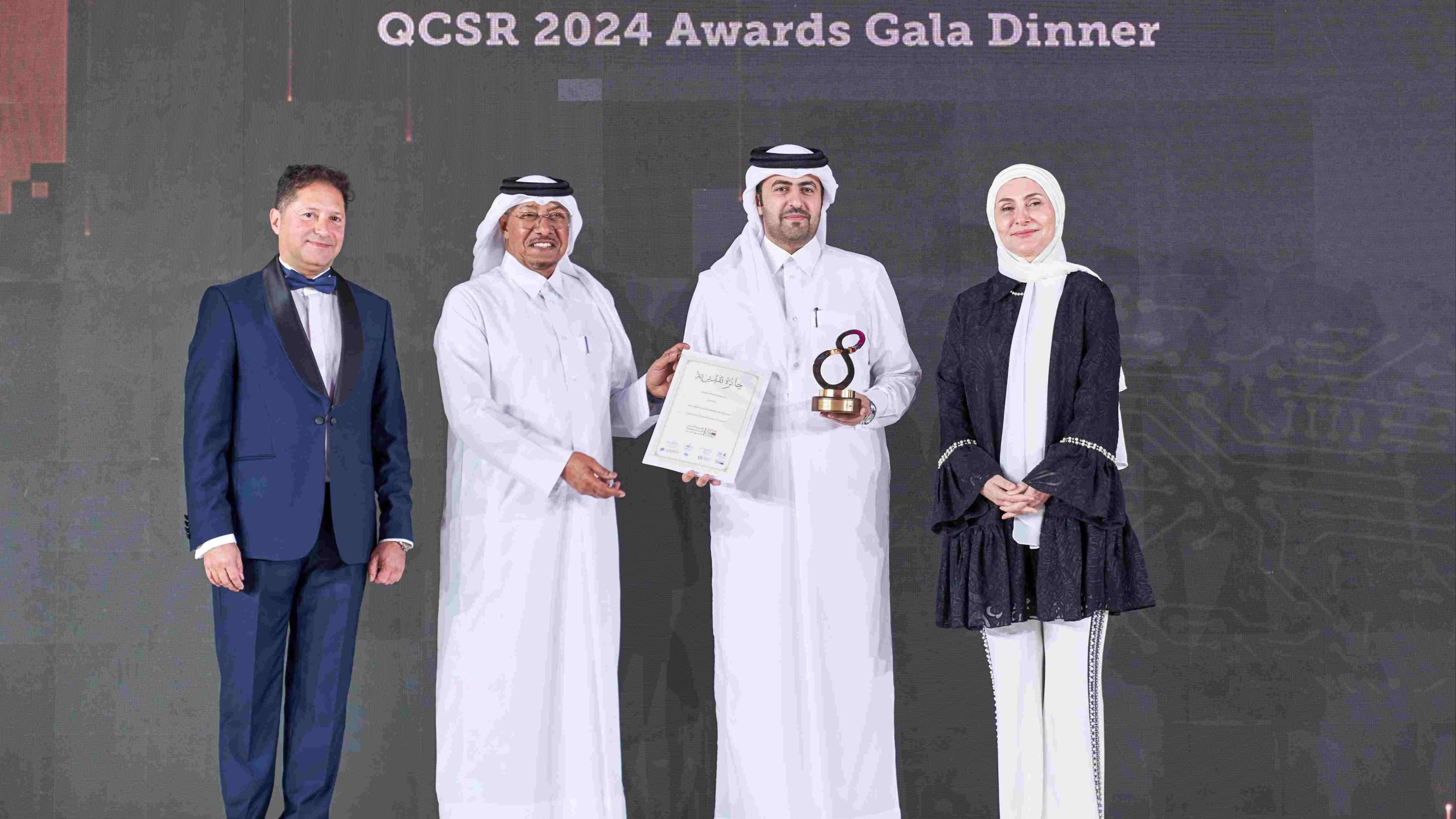 Ooredoo Qatar Receives Top Honours at National CSR Awards