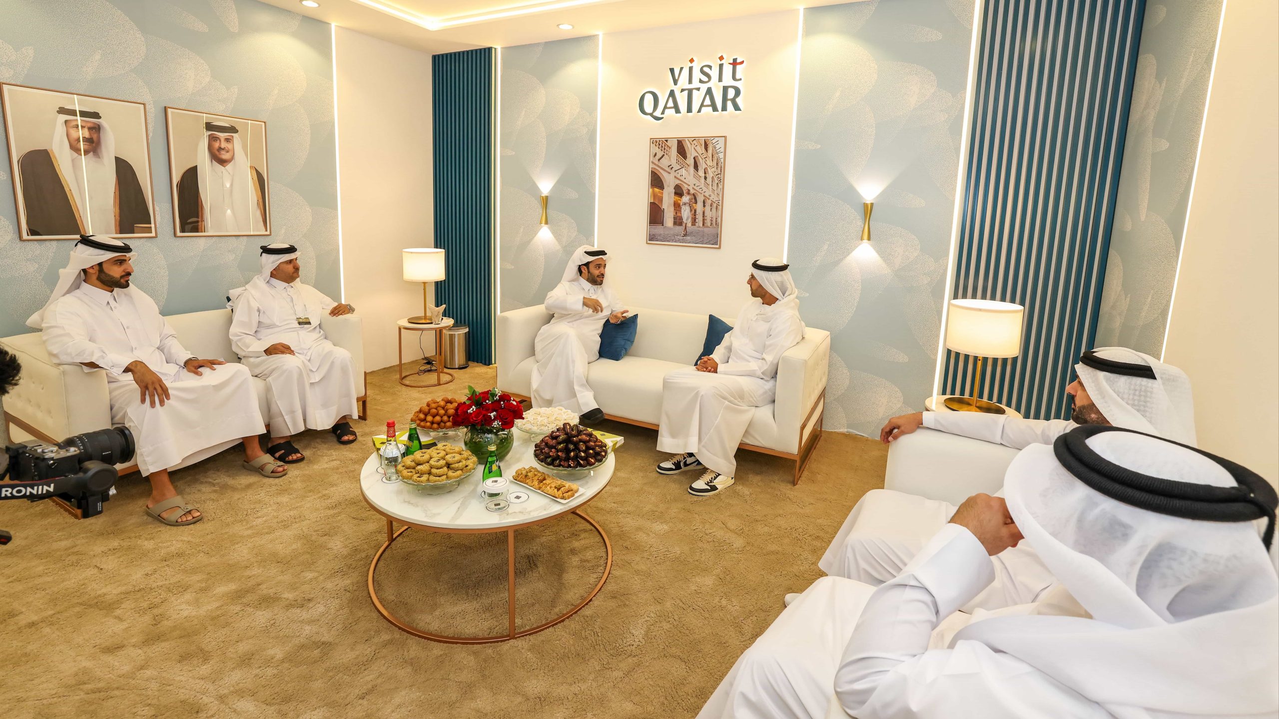 Chairman of Qatar Tourism Holds Meeting with Department of Culture and Tourism Abu Dhabi Chairman