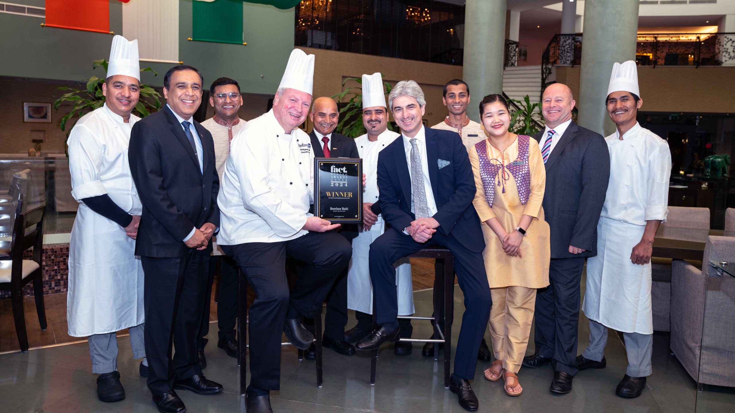Bombay Balti Awarded as the  Best Indian Casual Dining Restaurant at the 2024 FACT Dining Awards Qatar
