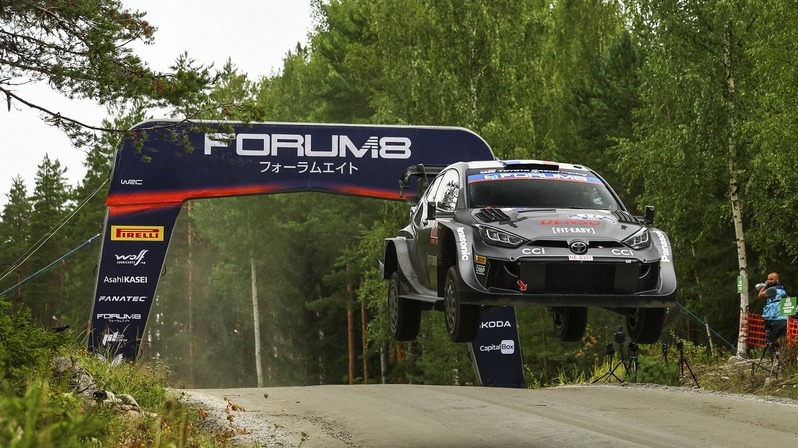 “TOYOTA GAZOO Racing Claims Victory on Home Ground at Rally Finland