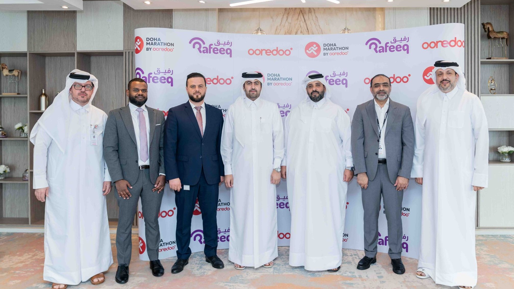Rafeeq as A Silver Sponsor of the Doha Marathon by Ooredoo 2025