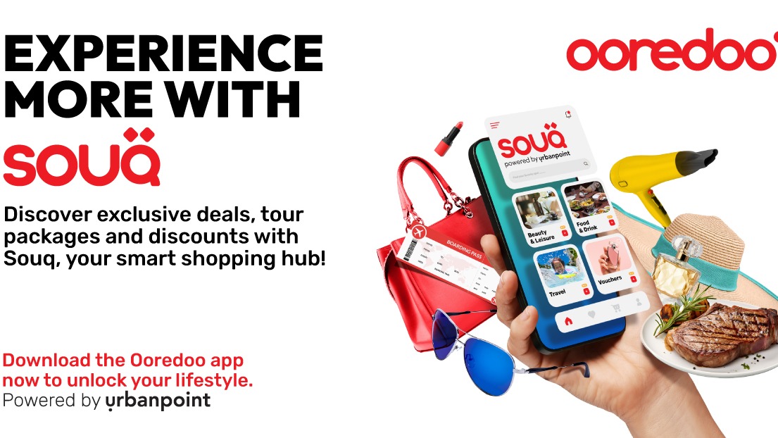 Ooredoo Launches Souq, an All-in-One Shopping Platform, in partnership with Urban Point