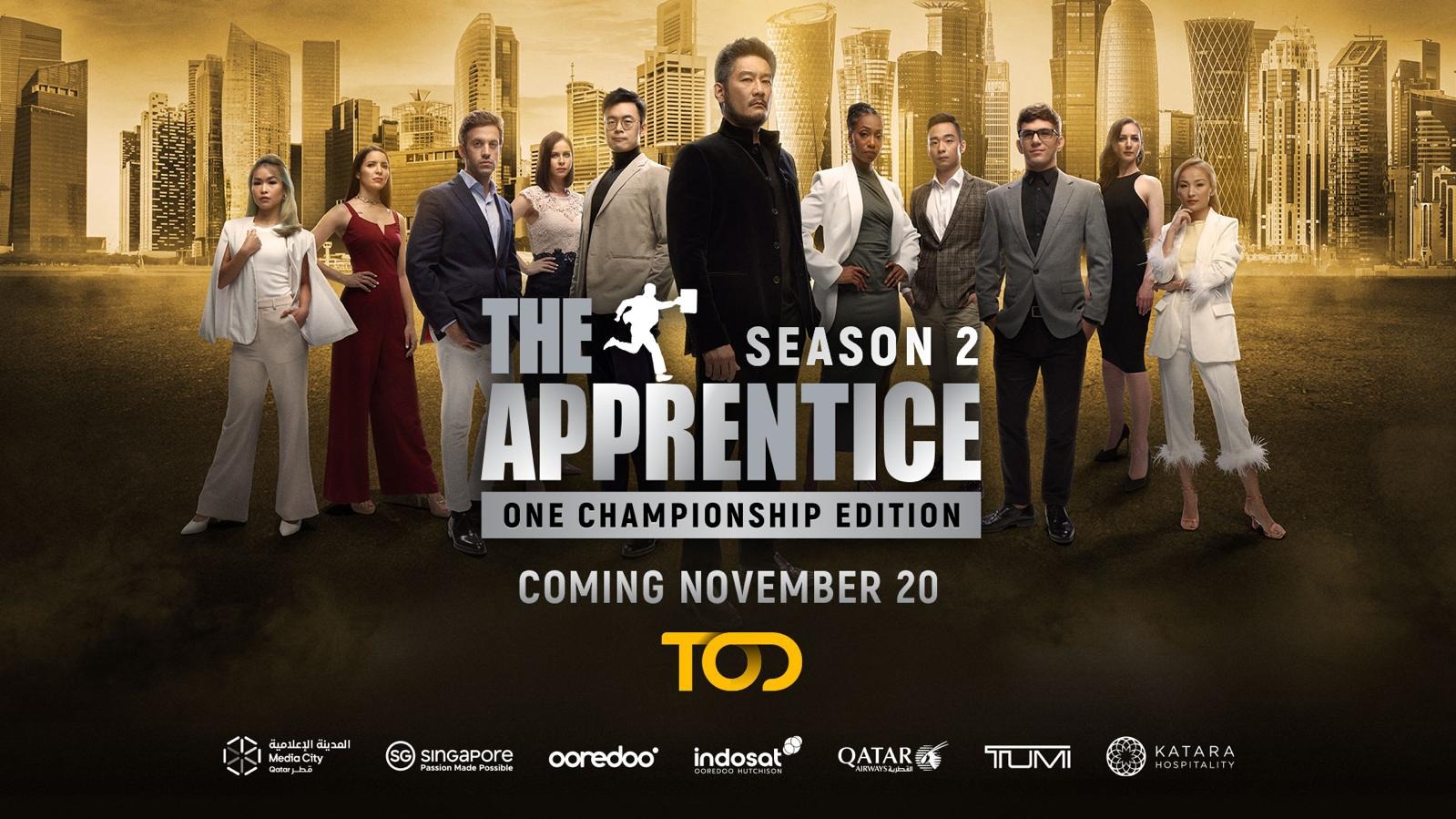 ‘The Apprentice: ONE Championship Edition’ Season 2 to Launch in Qatar and MENA Region on November 20