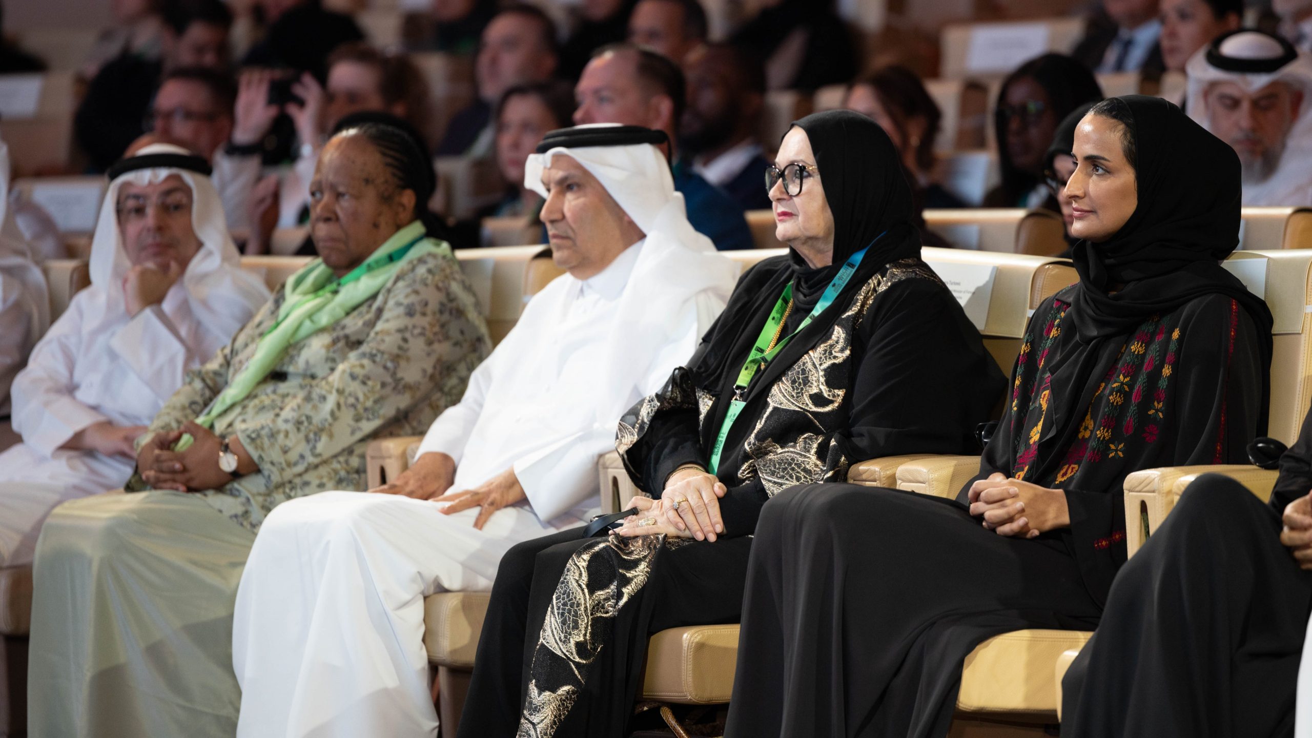 Her Highness Sheikha Moza bint Nasser Attends Opening of Qatar Foundation’s WISH 2024 Summit