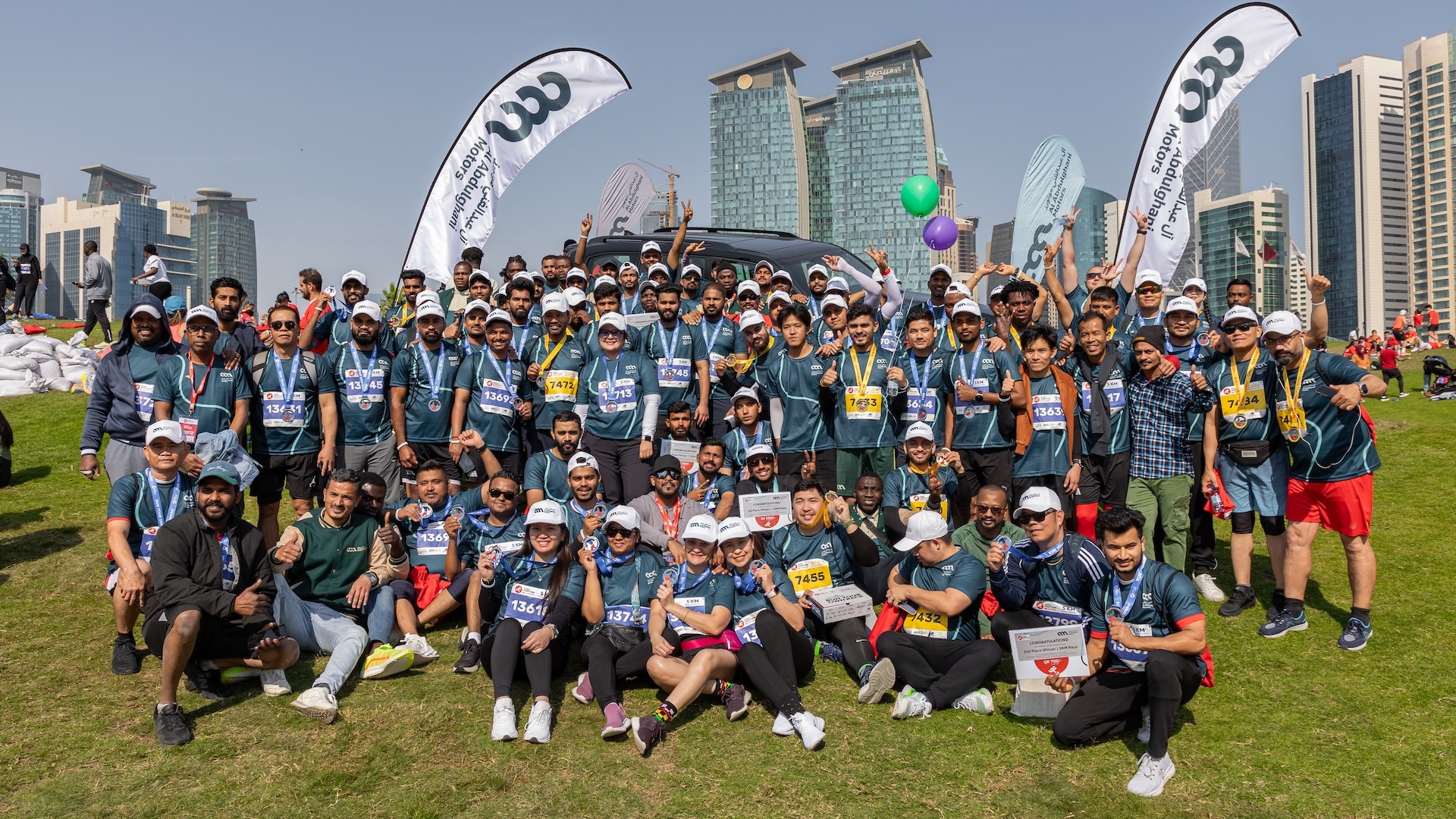 Al Abdulghani Motors Celebrates Successful Partnership as Platinum Sponsor and Exclusive Mobility Partner for Doha Marathon 2025 by Ooredoo