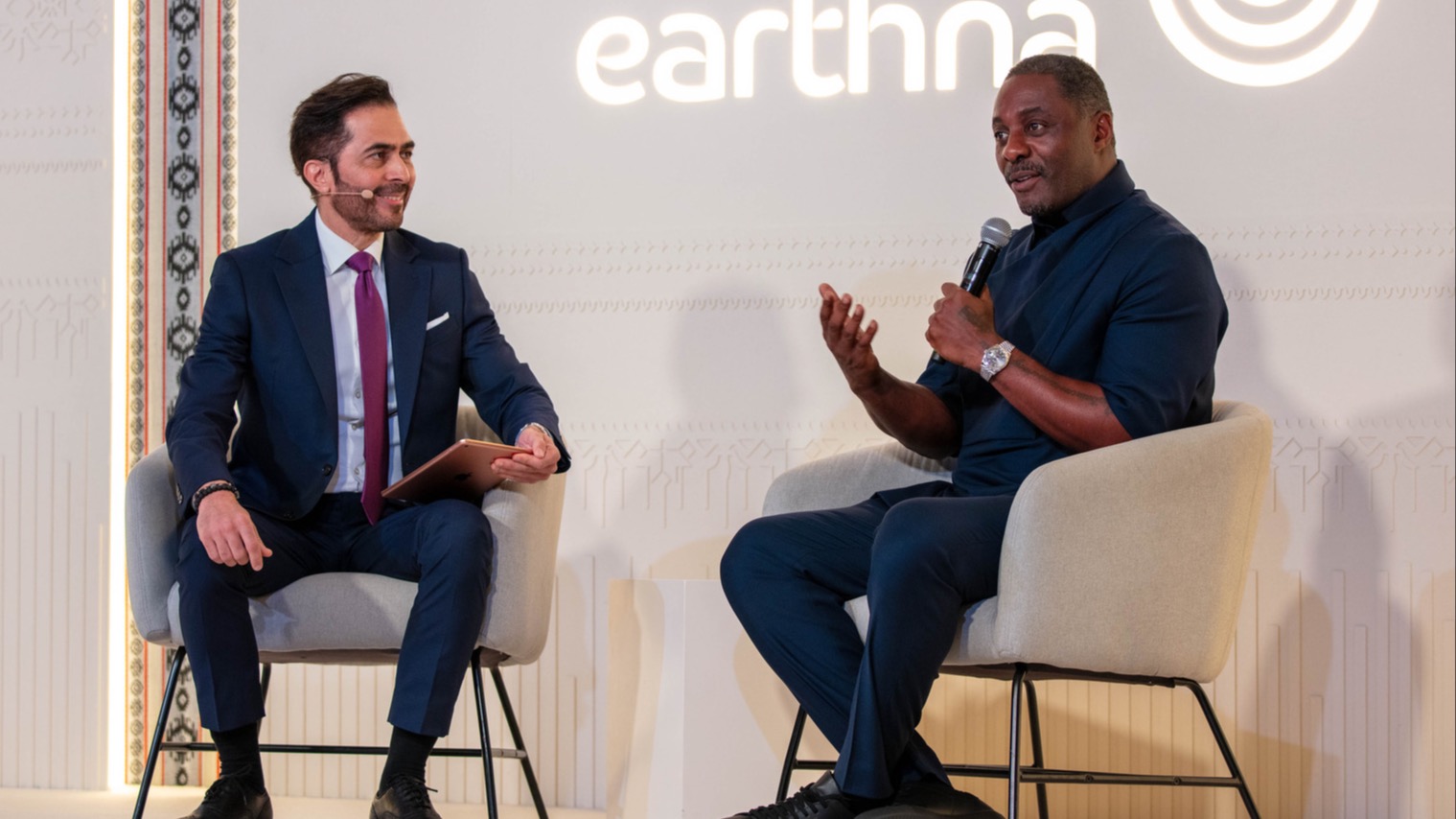 Actor and Philanthropist Idris Elba Speaks about Inspiring the Next Generation of Environmental Changemakers at QF’s Earthna Summit