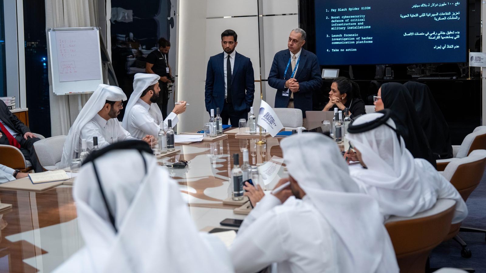 QIASS Hosts AI-Driven Cybersecurity Exercise on Critical Infrastructure Facility at Global Security Forum 2025