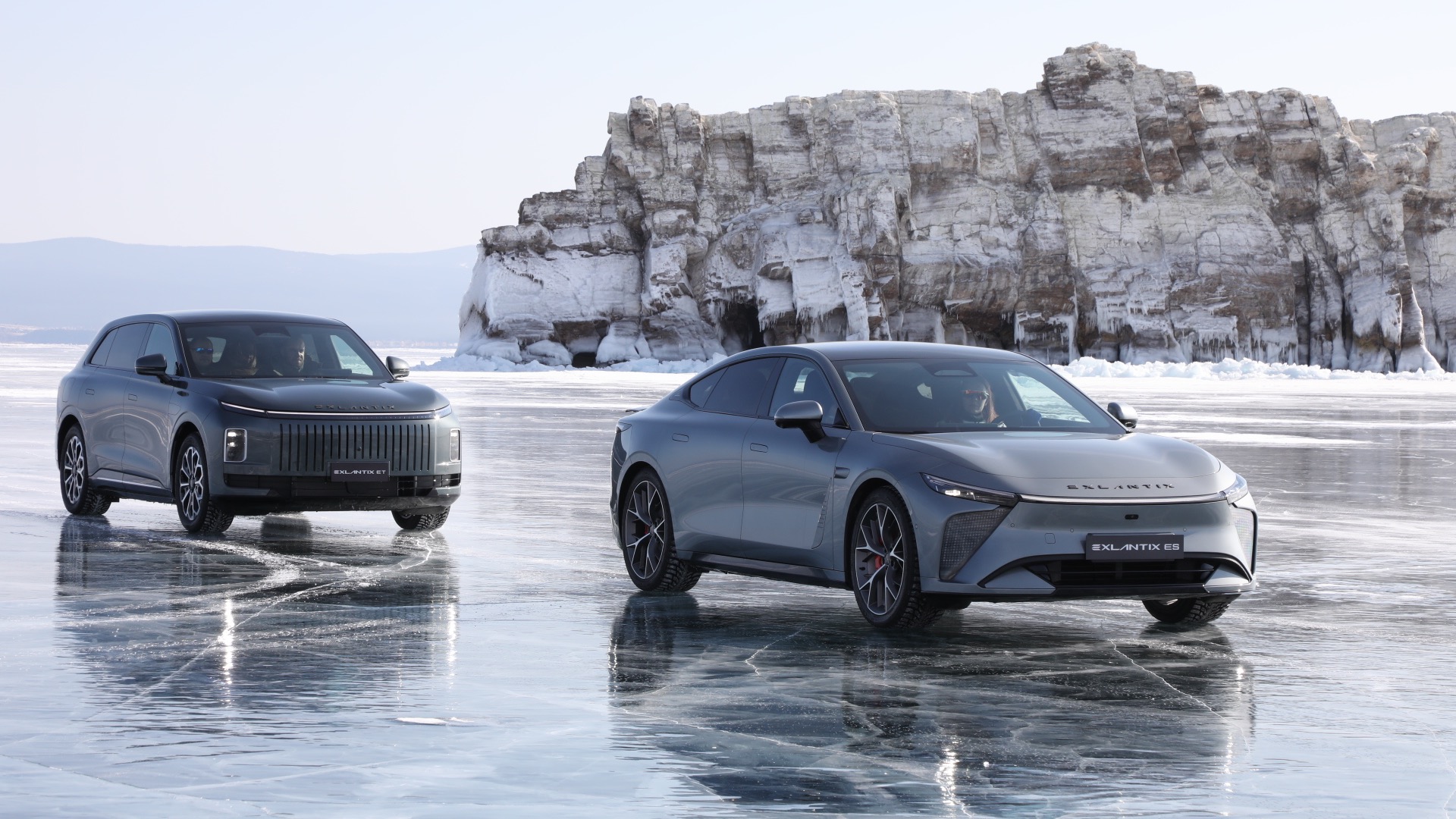 Three New Limit Guinness Records at Ice Speed Festival EXEED EXLANTIX ES & ET Redefine Ice Speed