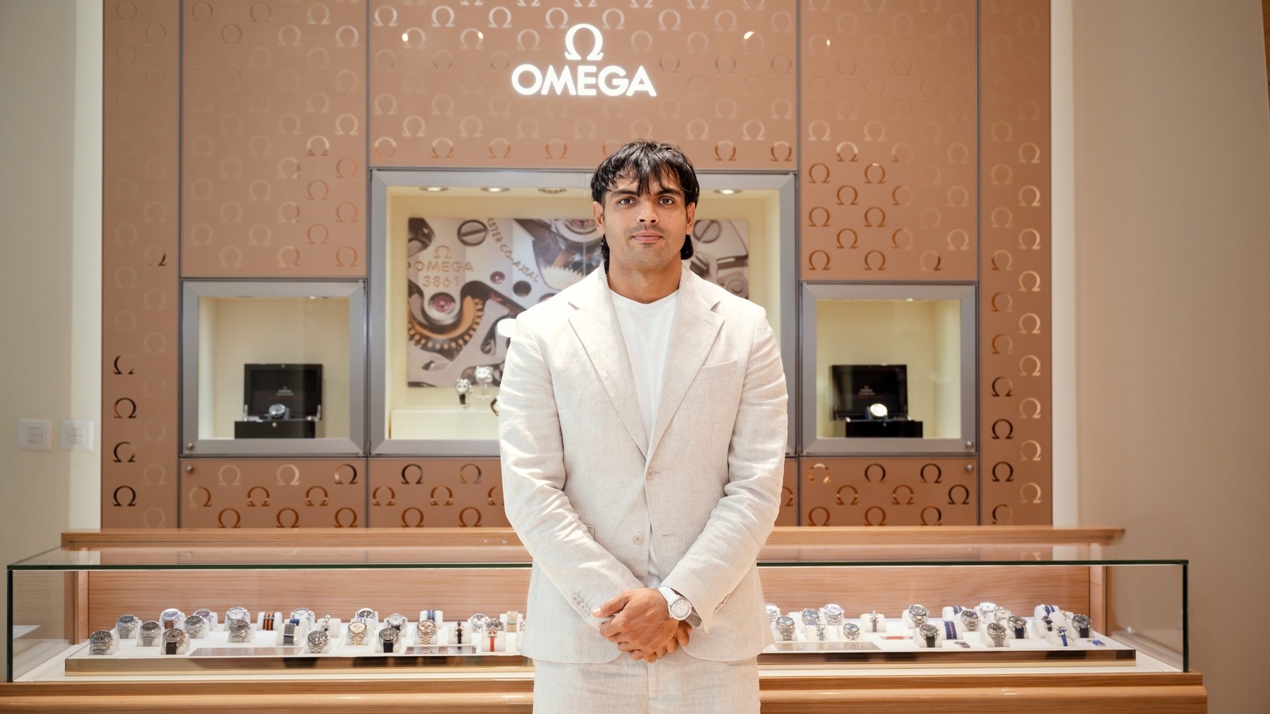 OMEGA Welcomes Neeraj Chopra to Doha as the Wanda Diamond League  Returns to Qatar