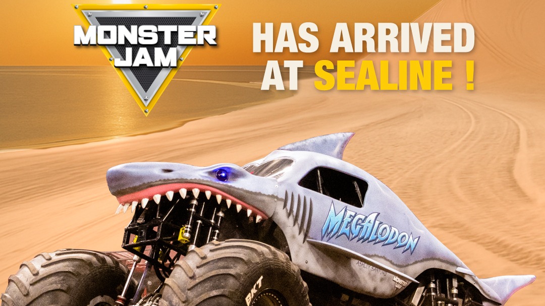 Visit Qatar Announces Monster Jam Show as Part of Sealine Season